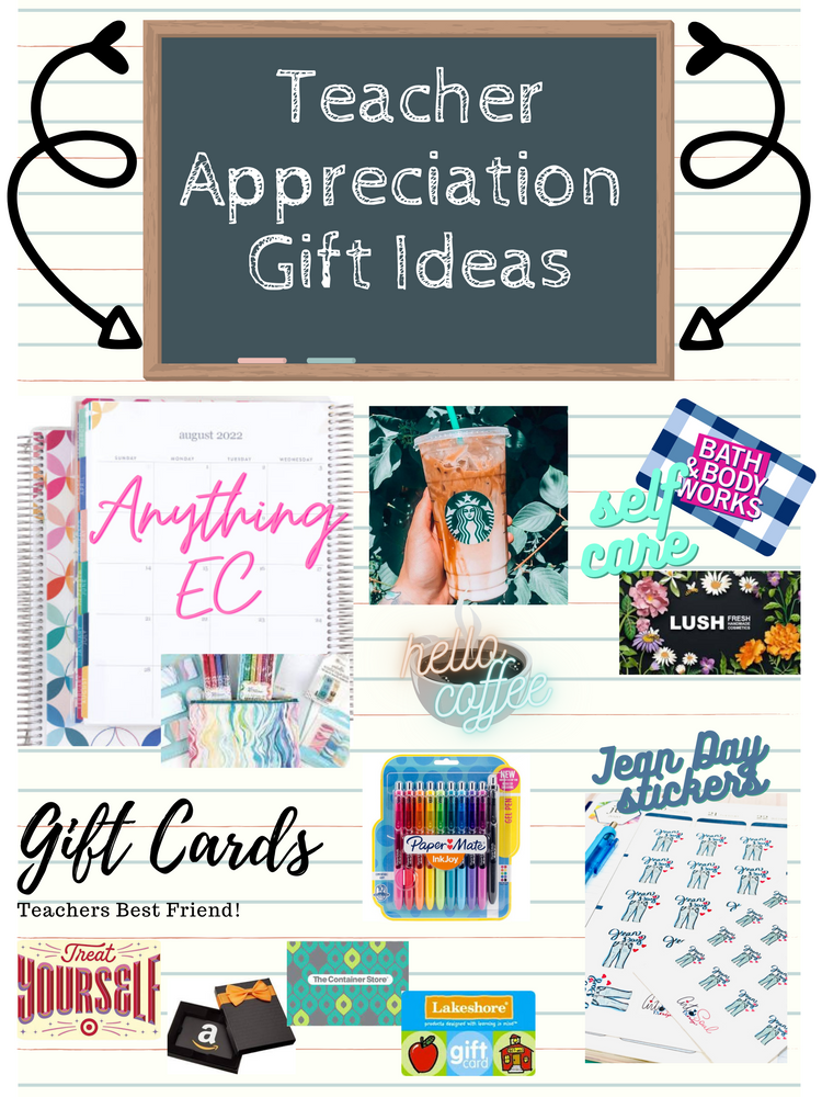 Teacher Appreciation Week Gift Ideas – Art & Soul TX Design