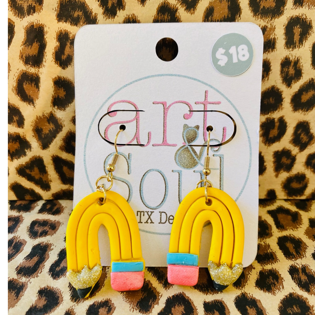 Pencil Earrings