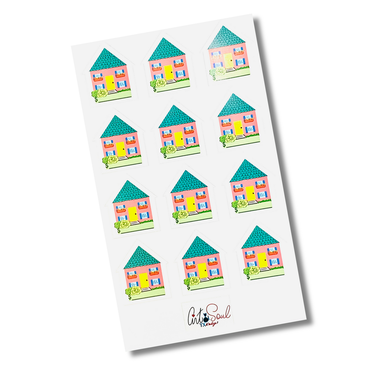 House Payment Adulting Sticker Sheet