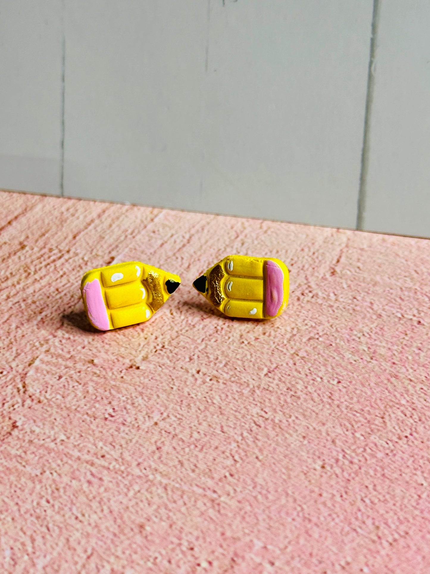 Pencil Stud Earrings