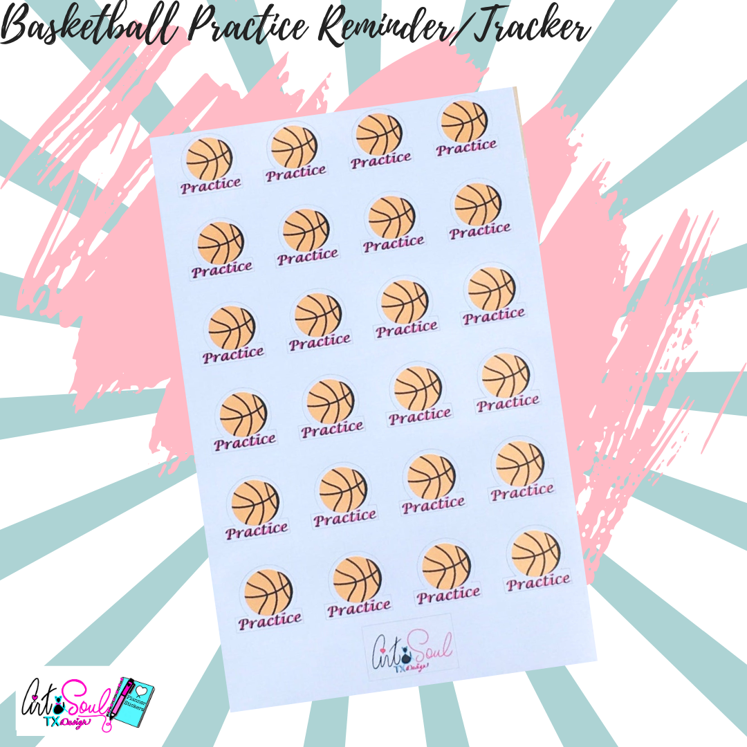 Stickers - Basketball Practice