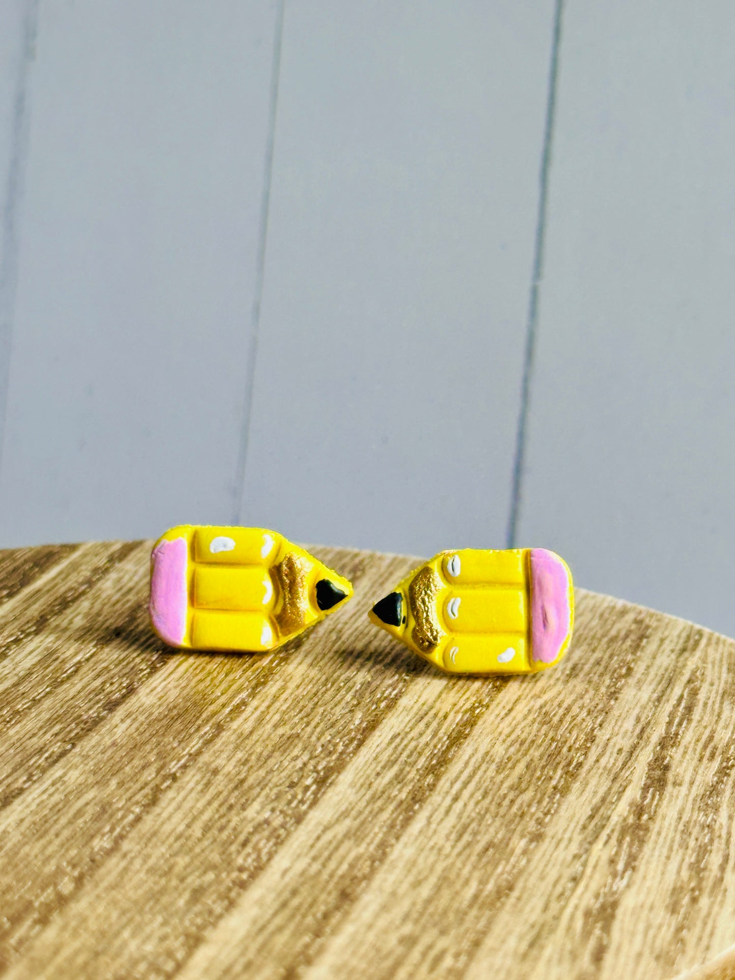 Pencil Stud Earrings