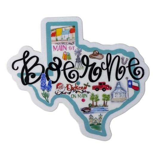 Sticker - Boerne Waterproof & UV-Resistant Sticker