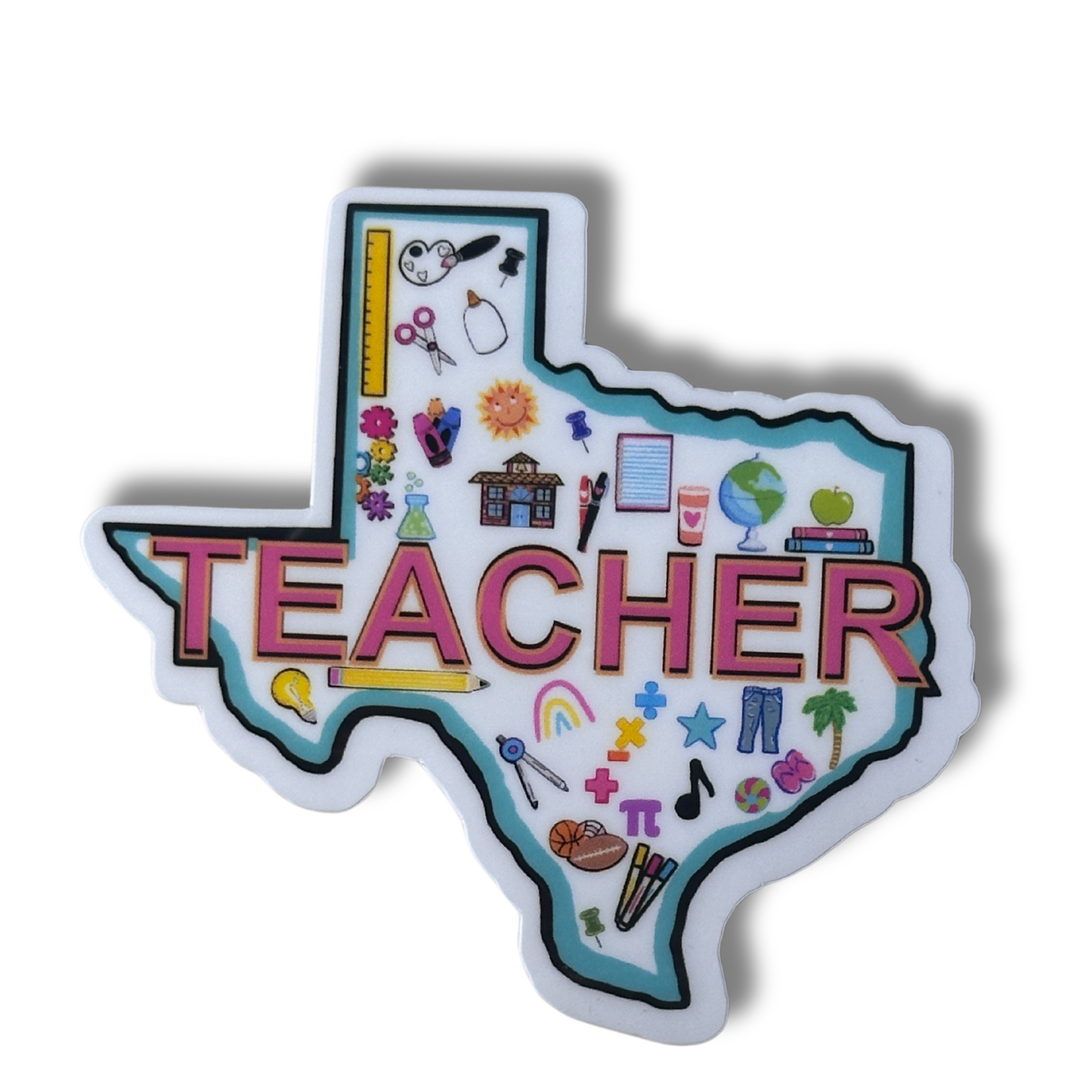 Sticker - Texas Teacher Laptop & Tumbler Sticker