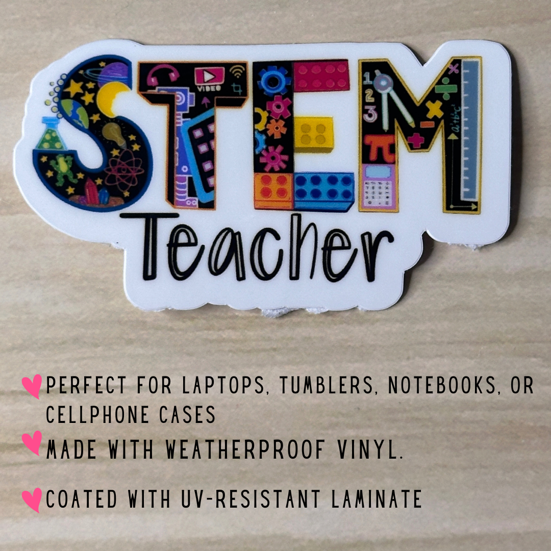 STEM Teacher Sticker