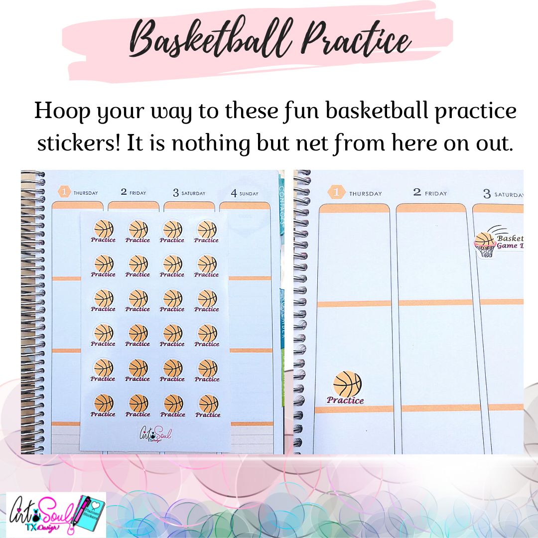 Stickers - Basketball Practice