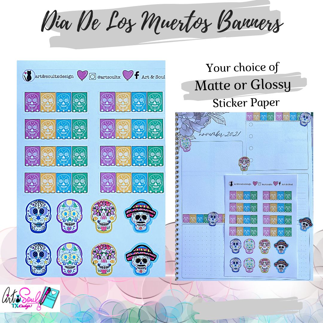 Dia De Los Muertos Banners