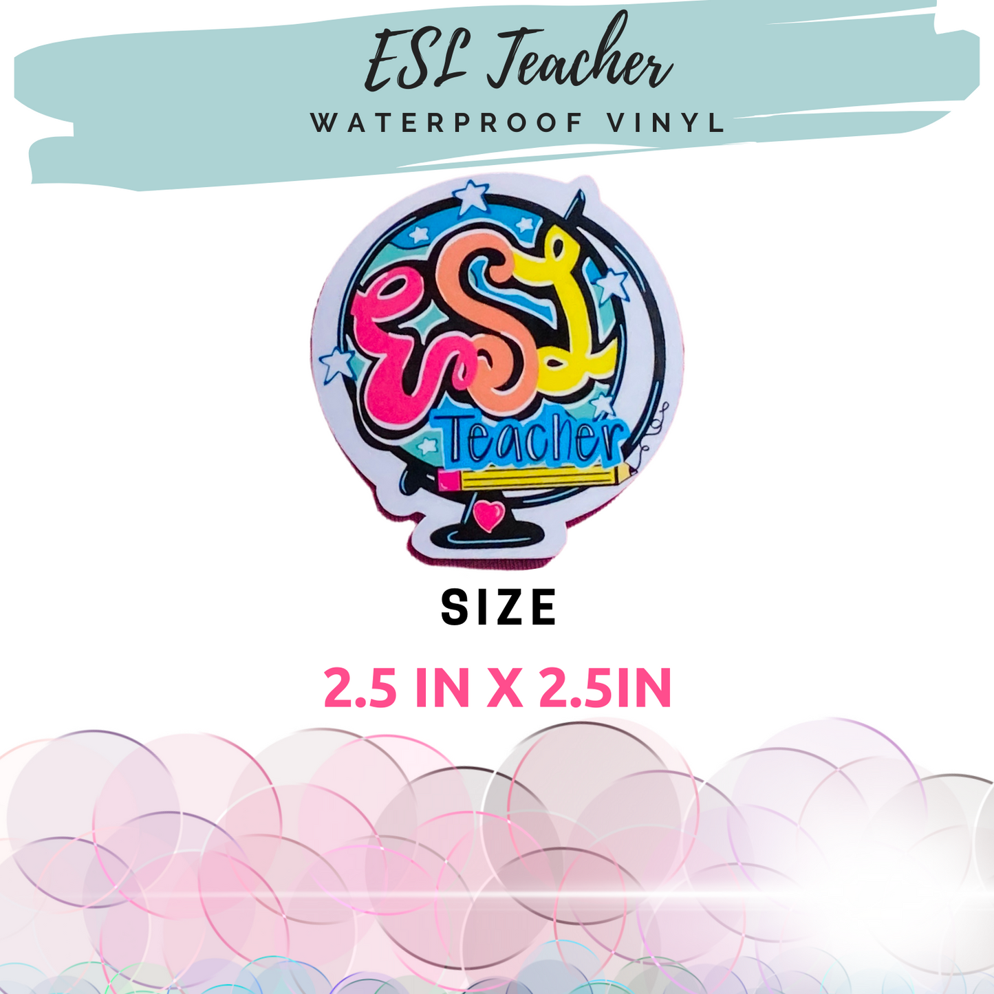 ESL Teacher Sticker