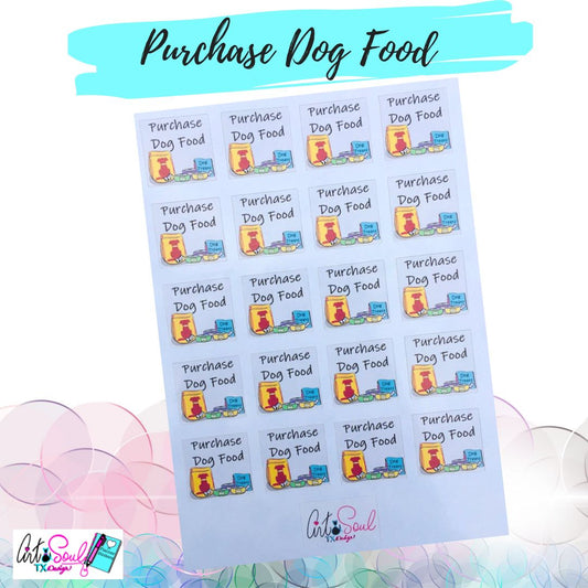 Purchase Dog Food Pet Stickers